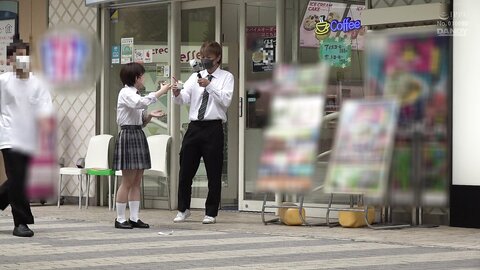 DANDY-821 Boyish real virgin with a small and charming charming, like a male friend and does not develop into...