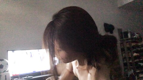 Korean Couple Unfinished Blowjob