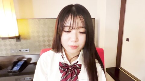 3071875-1 First time shooting and complete face out - idol level A neat transparent 18-year-old fresh current fat female student