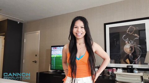 Petite Evie Ling Wants Cannon To Stuff Her On Vacation
