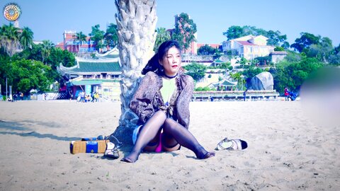 Fullfive 阳光沙滩 02 04 2020 29079298 Masturbating With Toy On The Public Beach