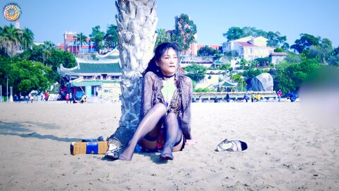 Fullfive 阳光沙滩 02 04 2020 29079298 Masturbating With Toy On The Public Beach