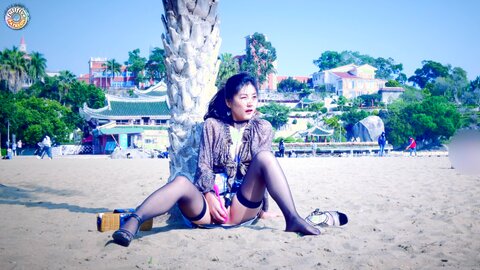 Fullfive 阳光沙滩 02 04 2020 29079298 Masturbating With Toy On The Public Beach