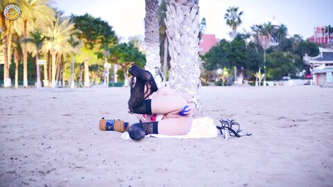Fullfive 鼓浪屿某沙滩 02 04 2020 29081016 Squirtingon The Public Beach At Dusk