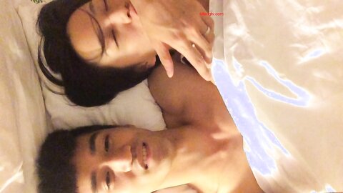 26 Little Couple Playing Big Head Selfie