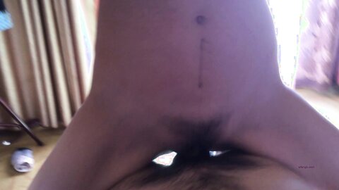 3 Intense Riding Position Human Wife With Visible Cesarean Scar