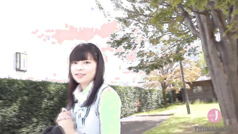Uniform Girls Recorder Play Rubbing And Playing With Sensitive Cousi