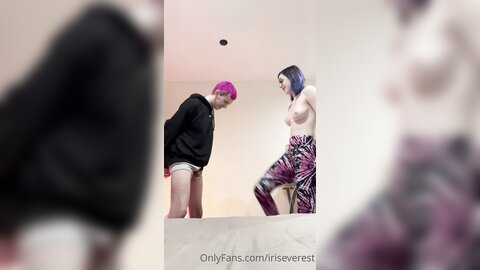 Iriseverest 05 02 2022 2353301842 If He Drops He Gets A Week In The Spiked Chastity Cage