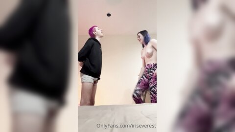 Iriseverest 05 02 2022 2353301842 If He Drops He Gets A Week In The Spiked Chastity Cage