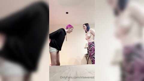 Iriseverest 05 02 2022 2353301842 If He Drops He Gets A Week In The Spiked Chastity Cage