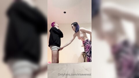 Iriseverest 05 02 2022 2353301842 If He Drops He Gets A Week In The Spiked Chastity Cage