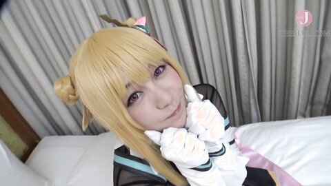 Wo In A Rabbit Ear Costume