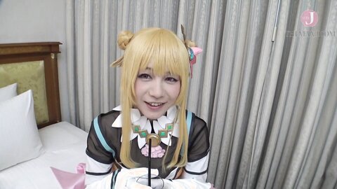 Wo In A Rabbit Ear Costume