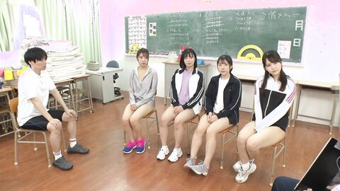 HUNTB-631 Dream Harem Orgy With A Female Track And Field Club Member During A School Camp! Stress Relief Is...