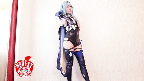 CosplayHERESY Ringo Mitsuki 林檎蜜紀 - Genshin Impact 4 Eula 原神・淫ぱくと・四エウルア MOVIE