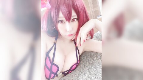 [Cosplay][HERESY] Ringo Mitsuki 林檎蜜紀 - more!! Naughty Scathach もっと！！エッチなスカサハの人 (FGO) (13)