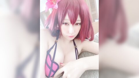 [Cosplay][HERESY] Ringo Mitsuki 林檎蜜紀 - more!! Naughty Scathach もっと！！エッチなスカサハの人 (FGO) (13)