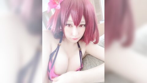 [Cosplay][HERESY] Ringo Mitsuki 林檎蜜紀 - more!! Naughty Scathach もっと！！エッチなスカサハの人 (FGO) (13)