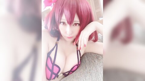 [Cosplay][HERESY] Ringo Mitsuki 林檎蜜紀 - more!! Naughty Scathach もっと！！エッチなスカサハの人 (FGO) (13)