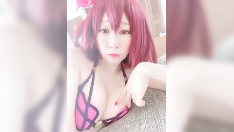 [Cosplay][HERESY] Ringo Mitsuki 林檎蜜紀 - more!! Naughty Scathach もっと！！エッチなスカサハの人 (FGO) (13)