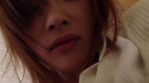 Hairy Asian Girl Rides A Cock