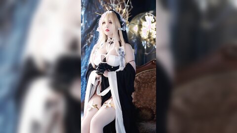 [Cosplay] BANBANKO 半半子 - Implacable Nun インプラカブル 修道女 (Azur Lane) (4)