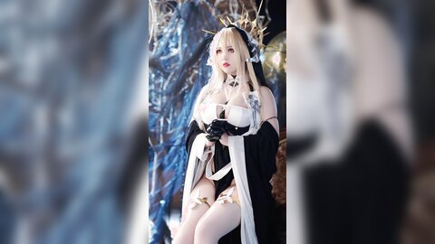 [Cosplay] BANBANKO 半半子 - Implacable Nun インプラカブル 修道女 (Azur Lane) (4)