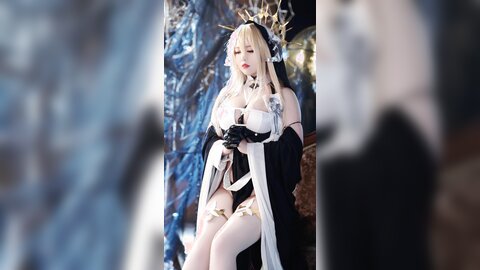 [Cosplay] BANBANKO 半半子 - Implacable Nun インプラカブル 修道女 (Azur Lane) (4)