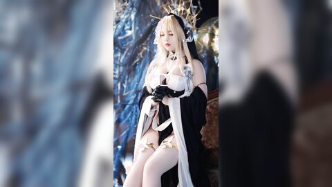 [Cosplay] BANBANKO 半半子 - Implacable Nun インプラカブル 修道女 (Azur Lane) (4)