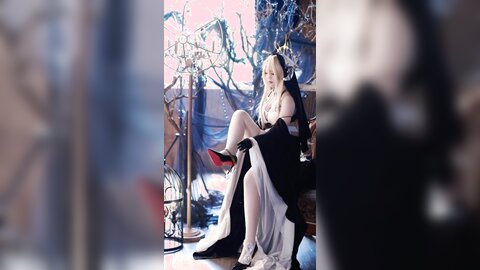 [Cosplay] BANBANKO 半半子 - Implacable Nun インプラカブル 修道女 (Azur Lane)