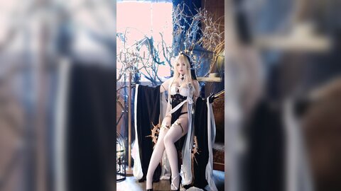 [Cosplay] BANBANKO 半半子 - Implacable Nun インプラカブル 修道女 (Azur Lane)