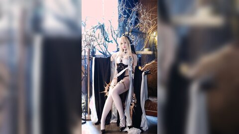 [Cosplay] BANBANKO 半半子 - Implacable Nun インプラカブル 修道女 (Azur Lane)