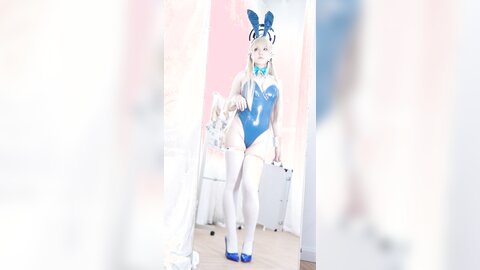 [Cosplay] BANBANKO 半半子 - Asuma Toki Bunny 飛鳥馬トキBunny (Blue Archive) (2)