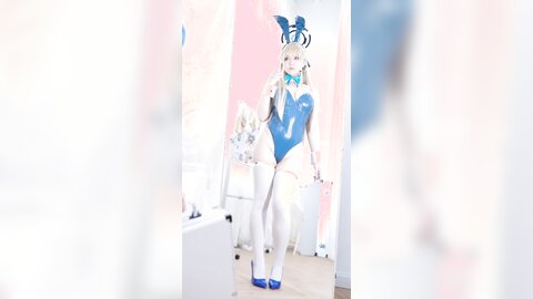 [Cosplay] BANBANKO 半半子 - Asuma Toki Bunny 飛鳥馬トキBunny (Blue Archive) (2)