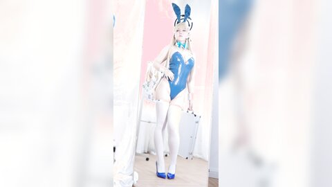 [Cosplay] BANBANKO 半半子 - Asuma Toki Bunny 飛鳥馬トキBunny (Blue Archive) (2)