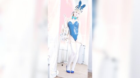 [Cosplay] BANBANKO 半半子 - Asuma Toki Bunny 飛鳥馬トキBunny (Blue Archive) (2)