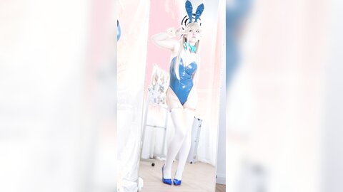 [Cosplay] BANBANKO 半半子 - Asuma Toki Bunny 飛鳥馬トキBunny (Blue Archive) (2)