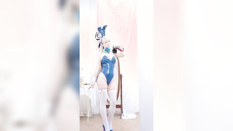 [Cosplay] BANBANKO 半半子 - Asuma Toki Bunny 飛鳥馬トキBunny (Blue Archive)