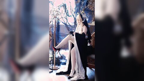 [Cosplay] BANBANKO 半半子 - Implacable Nun インプラカブル 修道女 (Azur Lane) (5)