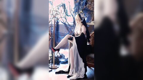 [Cosplay] BANBANKO 半半子 - Implacable Nun インプラカブル 修道女 (Azur Lane) (5)