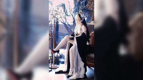 [Cosplay] BANBANKO 半半子 - Implacable Nun インプラカブル 修道女 (Azur Lane) (5)