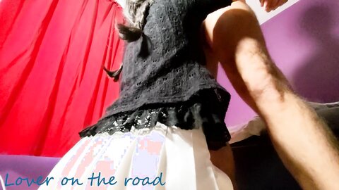 Asian 20 Yo Petite Sub Obeys To 7 Inch Dick In The Purple Bedroom Love