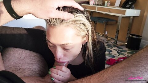 Hot Blonde Asian Throats And Sucks Bwc + Swallows Huge Load In Hotel Ro