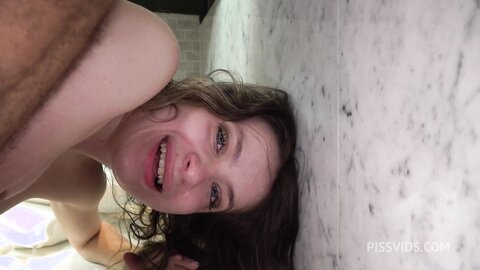 Piss In Mouth  Kitty Sun Vs Pissing Cock  Prolapse  Squirting