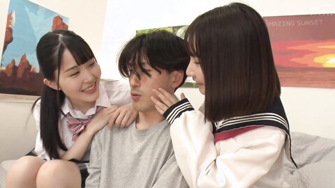 HUNTB-486 Don't Practice SEX With Us! No Matter How Many Times You Fail! Have Sex And Cheer Up A Super...