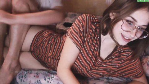 Russian Teen Couple Andrew And Ann Blowjob And Cum In Mouth
