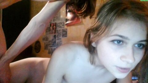 Russian Teen Couple Andrew And Ann Massive Facial