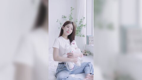 011 세로룩북 초근접 뉴진스 코스튬 여친룩 란제리 직캠 underwear Lookbook 청바지 룩북 언더웨어 룩북 직캠 ai룩북 모델 양서윤