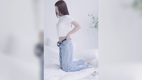011 세로룩북 초근접 뉴진스 코스튬 여친룩 란제리 직캠 underwear Lookbook 청바지 룩북 언더웨어 룩북 직캠 ai룩북 모델 양서윤