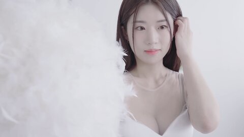 023 고화질 초근접 Ai 실사 룩북???? 화이트 웨딩 여친룩 란제리 언더웨어 룩북 직캠 레전드 underwear Lookbook 모델 양서윤 룩북